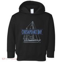 Chesapeake Bay Sailing Souvenir Toddler Hoodie thumb 0