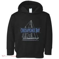 Chesapeake Bay Sailing Souvenir Toddler Hoodie thumb 0