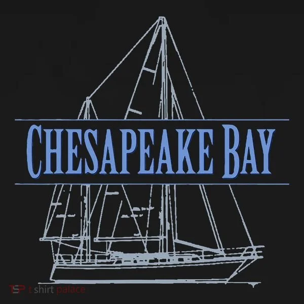 Chesapeake Bay Sailing Souvenir Toddler Hoodie