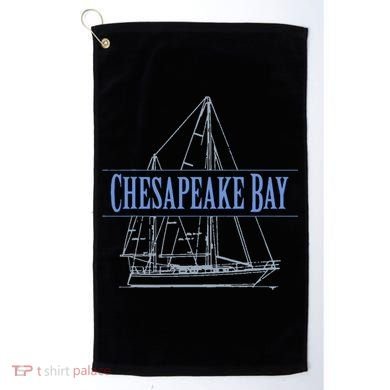 Chesapeake Bay Sailing Souvenir Golf Towel