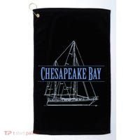 Chesapeake Bay Sailing Souvenir Golf Towel thumb 0