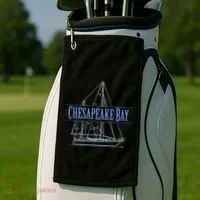 Chesapeake Bay Sailing Souvenir Golf Towel thumb 2