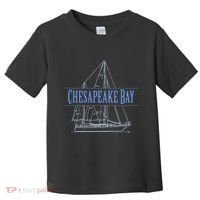 Chesapeake Bay Sailing Souvenir Toddler T-Shirt thumb 0