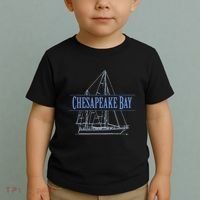 Chesapeake Bay Sailing Souvenir Toddler T-Shirt thumb 2