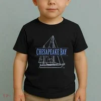 Chesapeake Bay Sailing Souvenir Toddler T-Shirt thumb 2