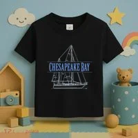 Chesapeake Bay Sailing Souvenir Toddler T-Shirt thumb 3