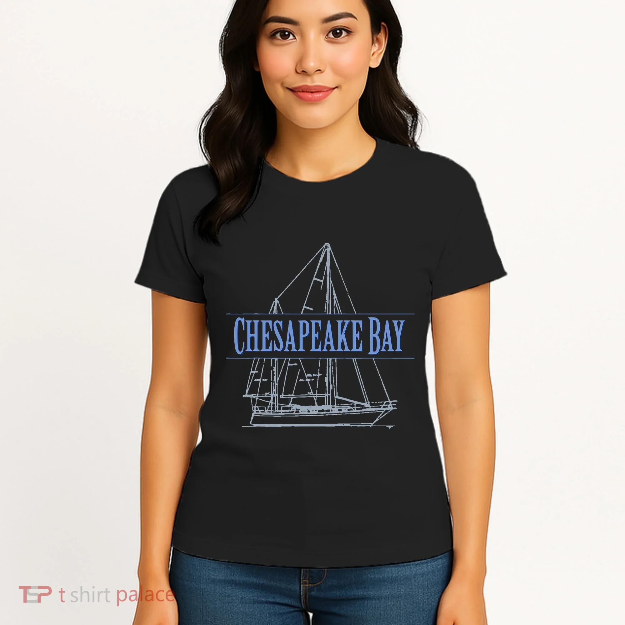 Chesapeake Bay Sailing Souvenir Women's T-Shirt