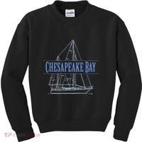 Chesapeake Bay Sailing Souvenir Kids Sweatshirt thumb 0