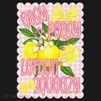 Coquette Bows Summer Cute Lemon Tropical Fruits Girl Women Women's Tank Top thumb 5