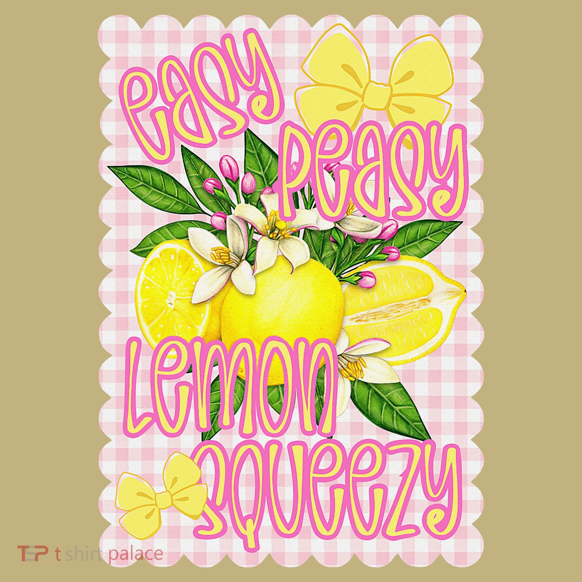 Coquette Bows Summer Cute Lemon Tropical Fruits Girl Women Sweatshirt