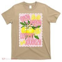 Coquette Bows Summer Cute Lemon Tropical Fruits Girl Women T-Shirt thumb 0