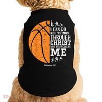 Christian Basketball Shirts M.e.n Boys K.i.d.s Religious Gifts Doggie Tank thumb 0