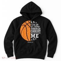 Christian Basketball Shirts M.e.n Boys K.i.d.s Religious Gifts Hoodie thumb 0