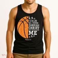 Christian Basketball Shirts M.e.n Boys K.i.d.s Religious Gifts Tank Top thumb 3