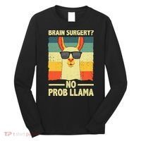 Cute Brain Surgery For Get Well Soon Recovery Long Sleeve Shirt thumb 0