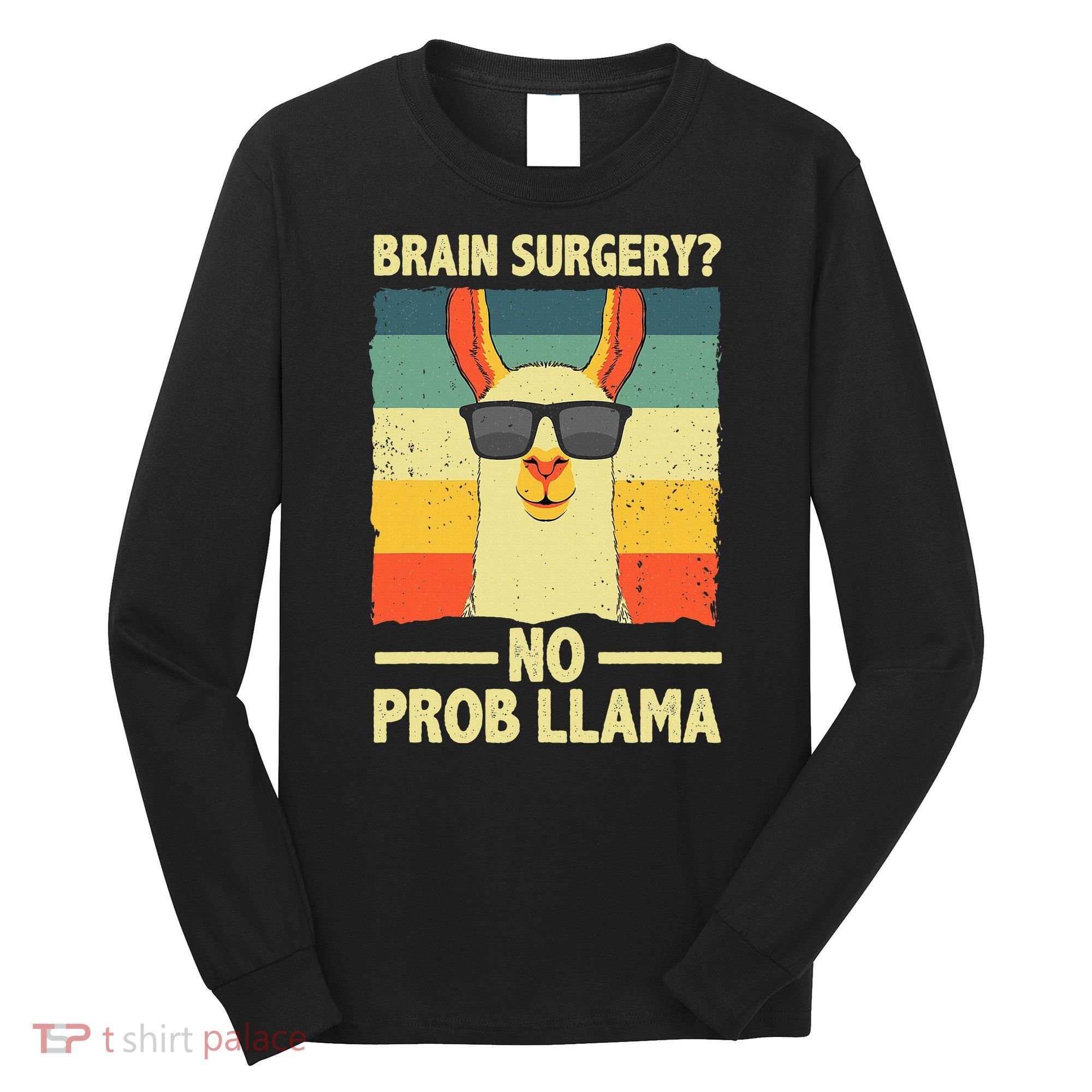Cute Brain Surgery For Get Well Soon Recovery Long Sleeve Shirt