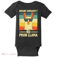 Cute Brain Surgery For Get Well Soon Recovery Baby Bodysuit thumb 0