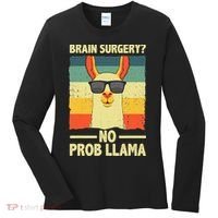 Cute Brain Surgery For Get Well Soon Recovery Women's Long Sleeve Shirt thumb 0