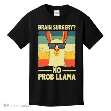 Cute Brain Surgery For Get Well Soon Recovery Kids T-Shirt