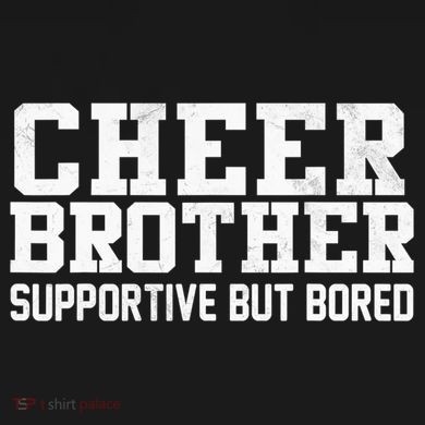 Cheer Brother Supportive But Bored Cheerleader Long Sleeve Pajama Set