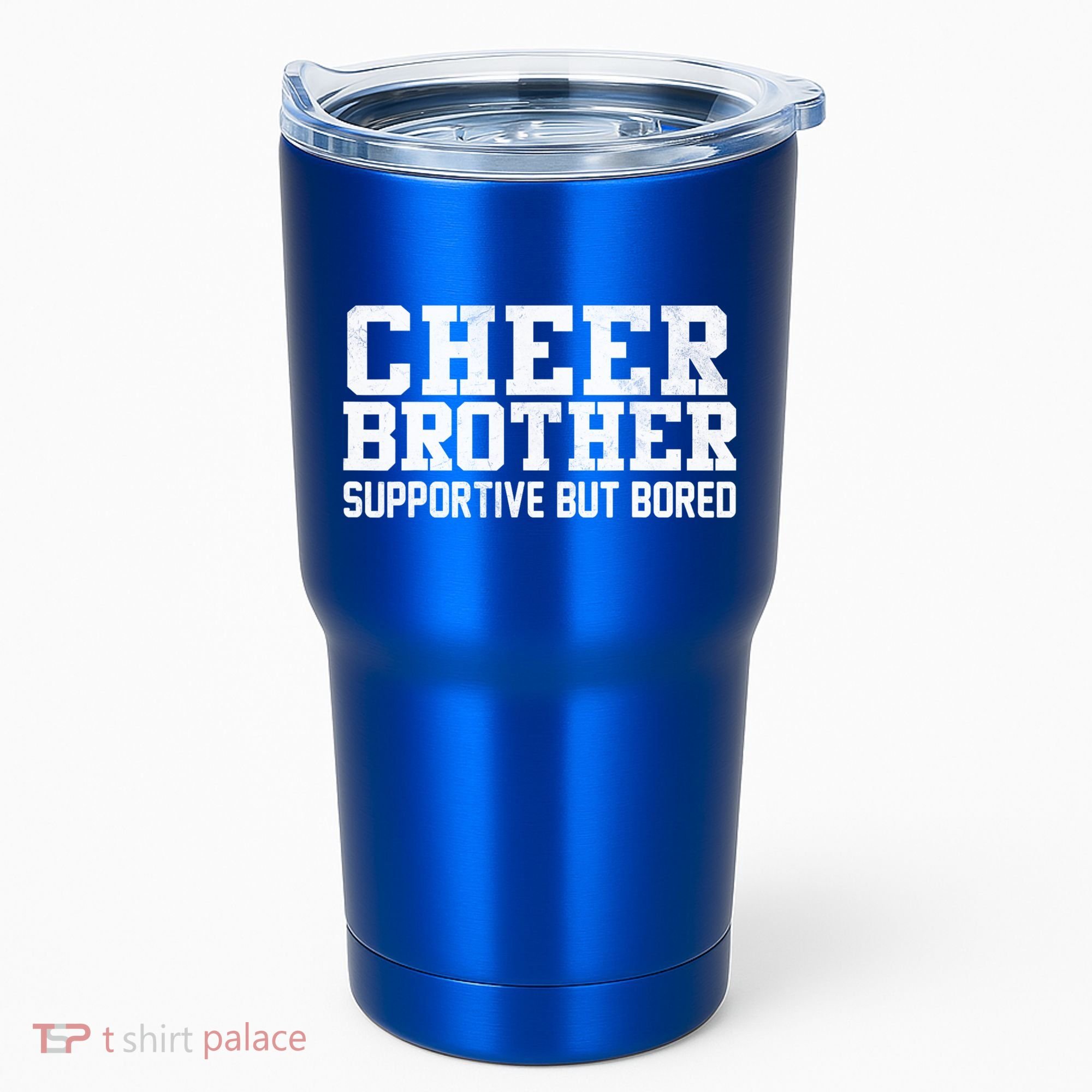 Cheer Brother Supportive But Bored Cheerleader Tumbler