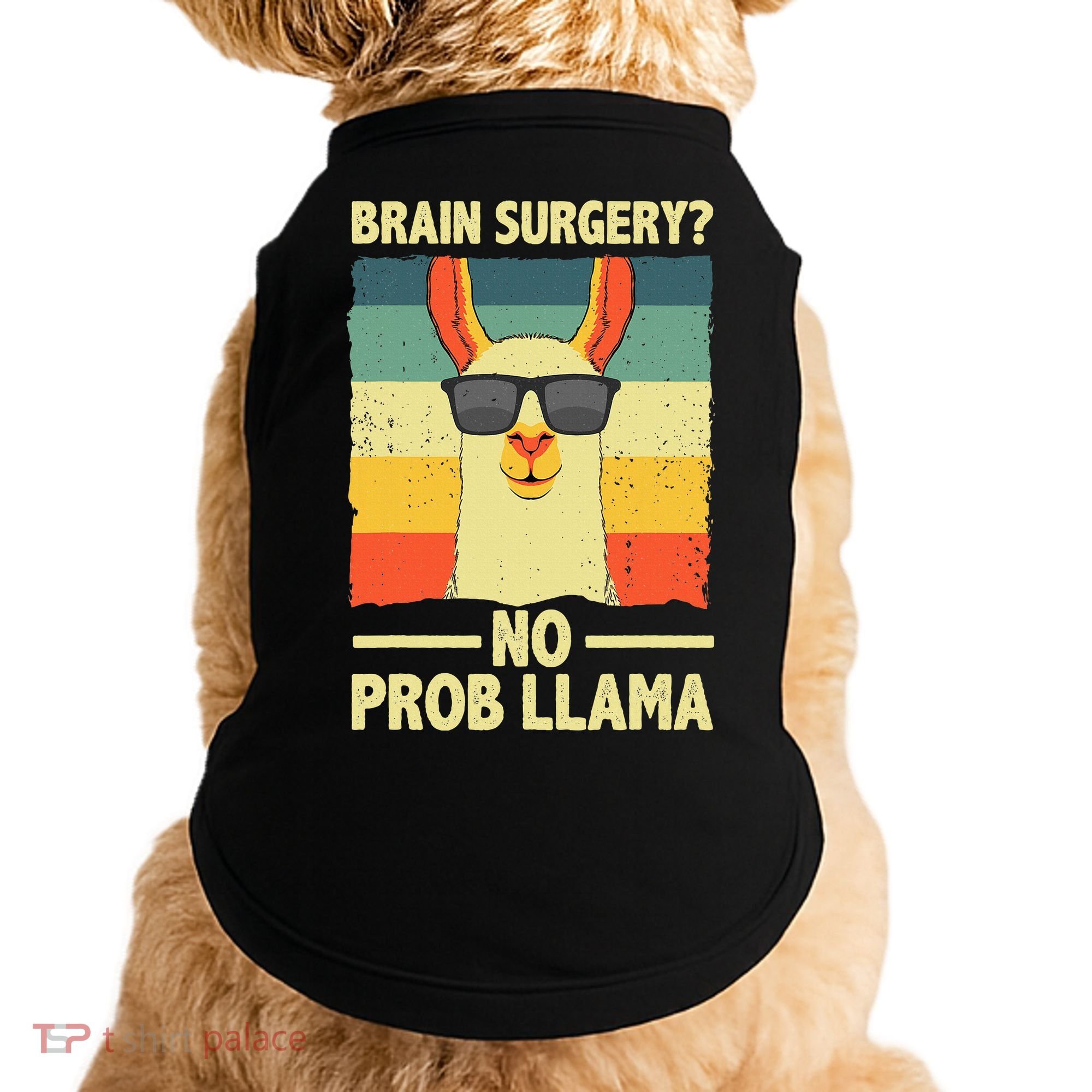 Cute Brain Surgery Get Well Soon Recovery Doggie Tank