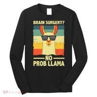 Cute Brain Surgery Get Well Soon Recovery Long Sleeve Shirt thumb 0