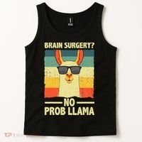 Cute Brain Surgery Get Well Soon Recovery Tank Top thumb 2