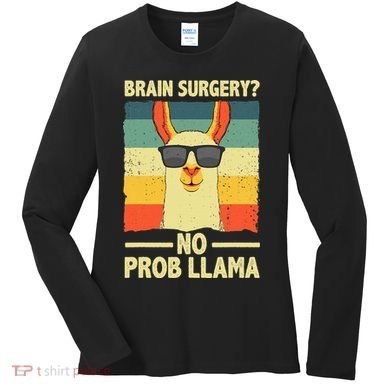 Cute Brain Surgery Get Well Soon Recovery Women's Long Sleeve Shirt