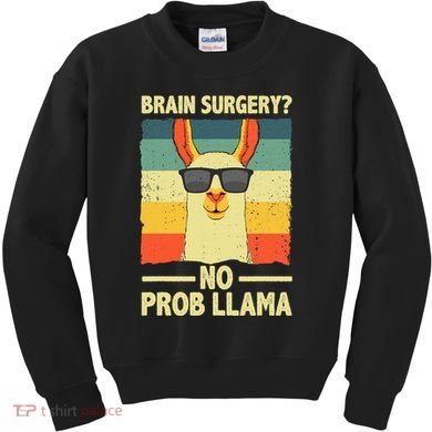 Cute Brain Surgery Get Well Soon Recovery Kids Sweatshirt