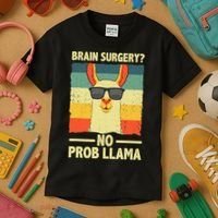 Cute Brain Surgery Get Well Soon Recovery Kids T-Shirt thumb 3