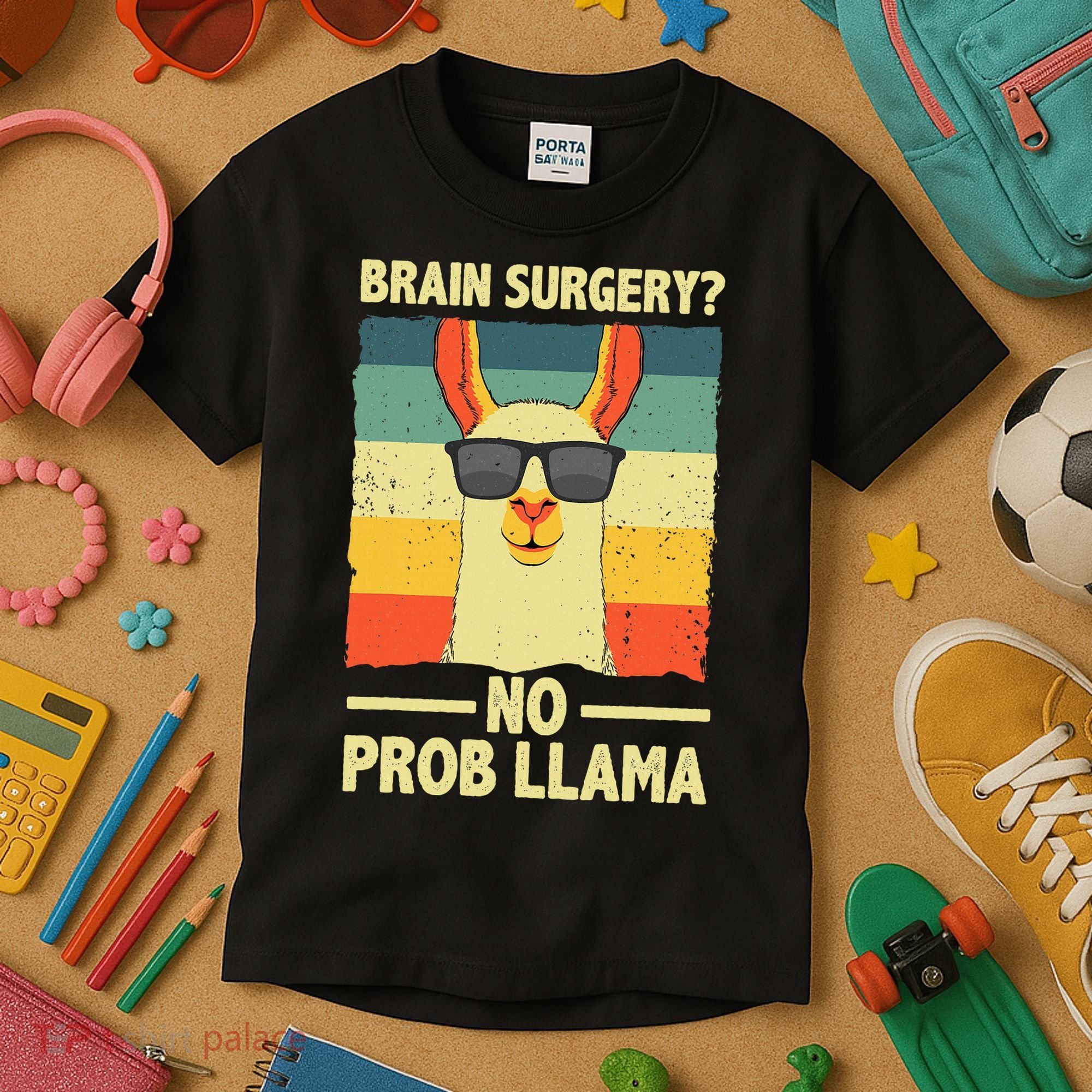 Cute Brain Surgery Get Well Soon Recovery Kids T-Shirt