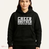Cheer Brother Supportive But Bored Cheerleader Hoodie thumb 5