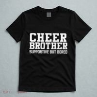 Cheer Brother Supportive But Bored Cheerleader T-Shirt thumb 5