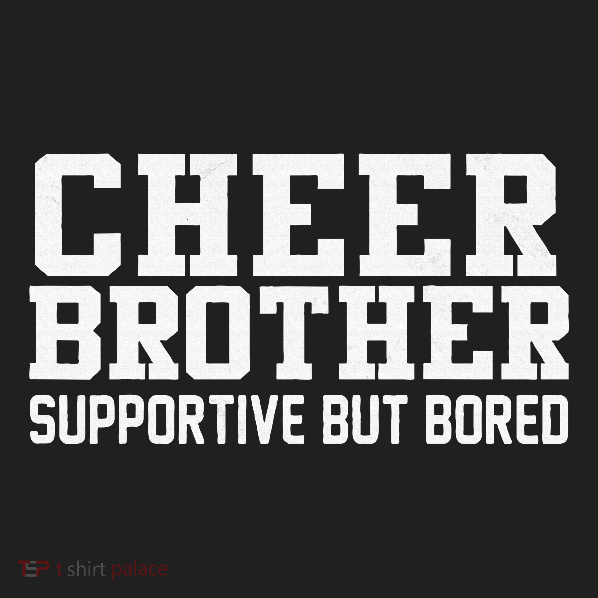 Cheer Brother Supportive But Bored Cheerleader Tumbler