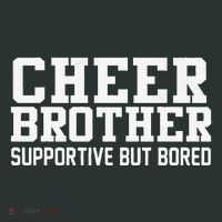 Cheer Brother Supportive But Bored Cheerleader Infant Baby Jersey Bodysuit thumb 2