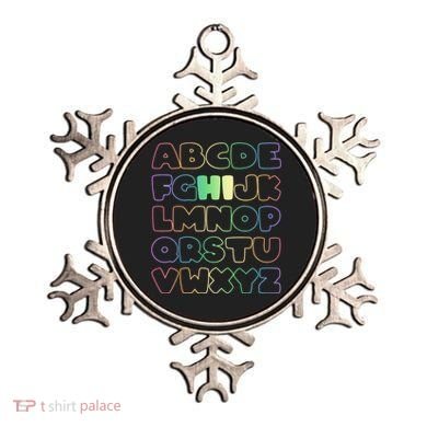 Cute Back To School Alphabet Hi New Kindergarteners Teachers Ornament