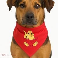 Carrying Baby T Rex USA-Made Doggie Bandana thumb 1