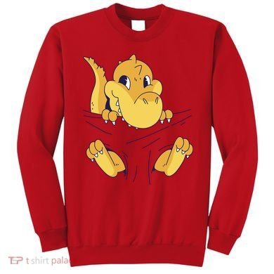 Carrying Baby T Rex Sweatshirt