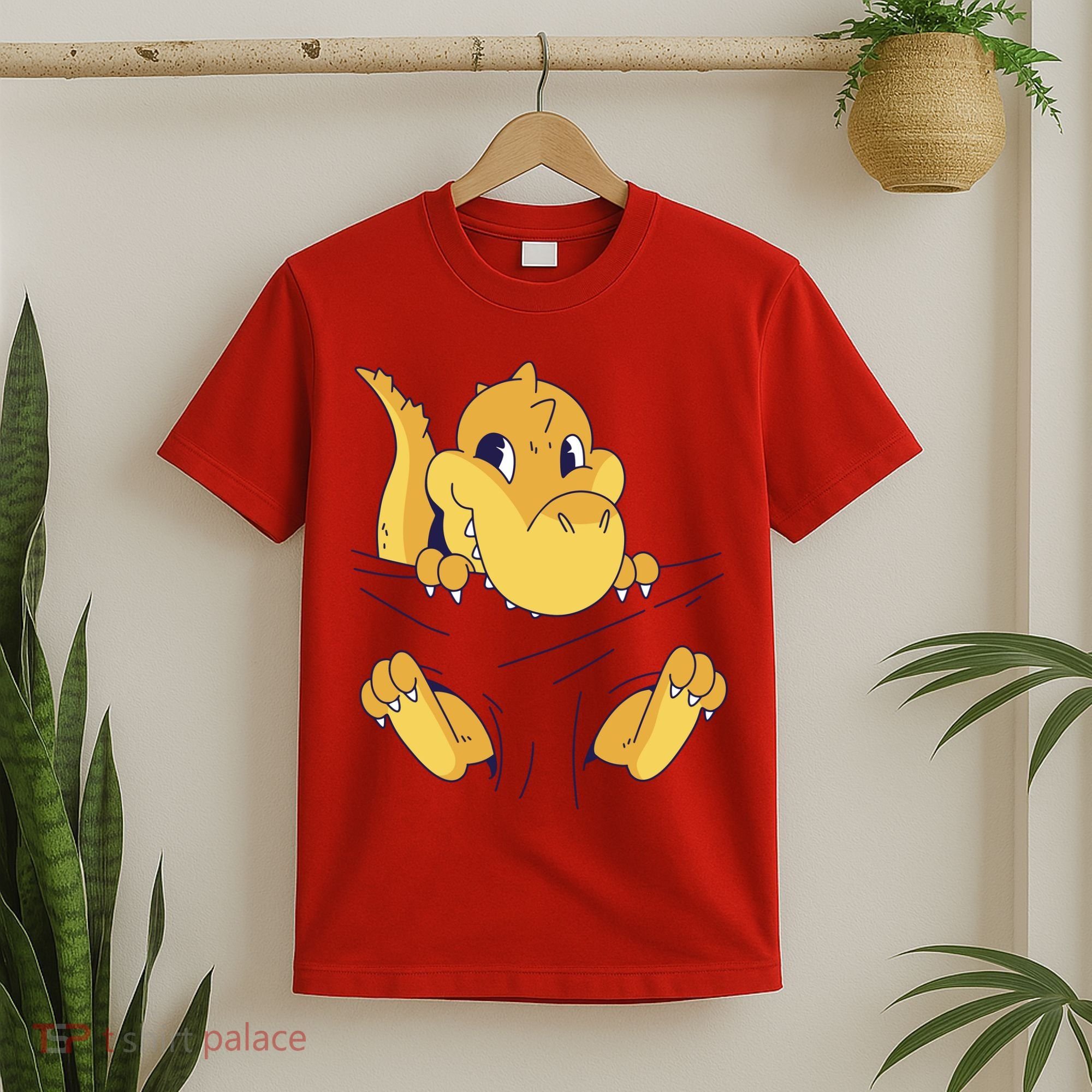 Carrying Baby T Rex T-Shirt