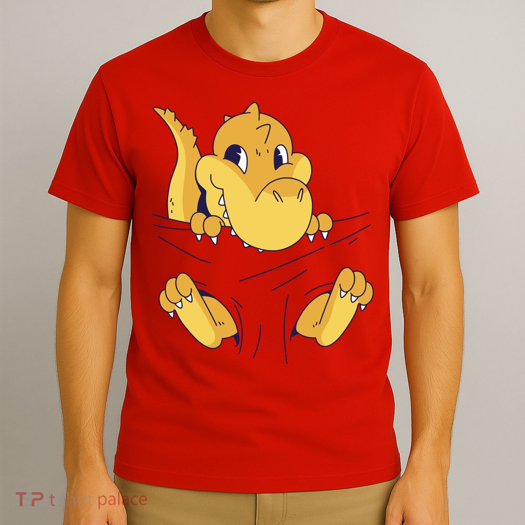 Carrying Baby T Rex T-Shirt