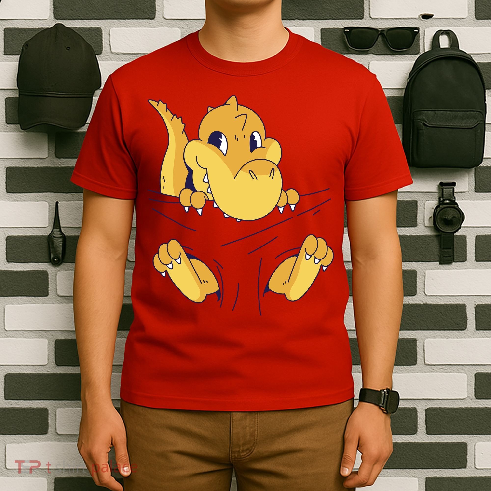 Carrying Baby T Rex T-Shirt