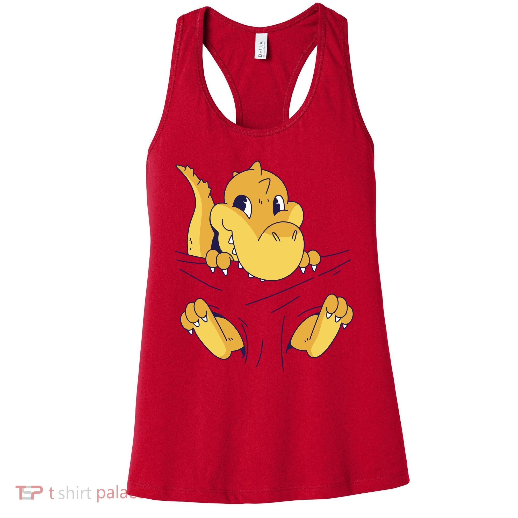 Carrying Baby T Rex Women's Tank Top