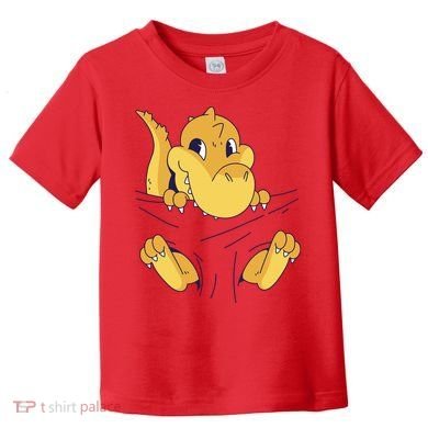 Carrying Baby T Rex Toddler T-Shirt