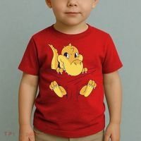 Carrying Baby T Rex Toddler T-Shirt thumb 2