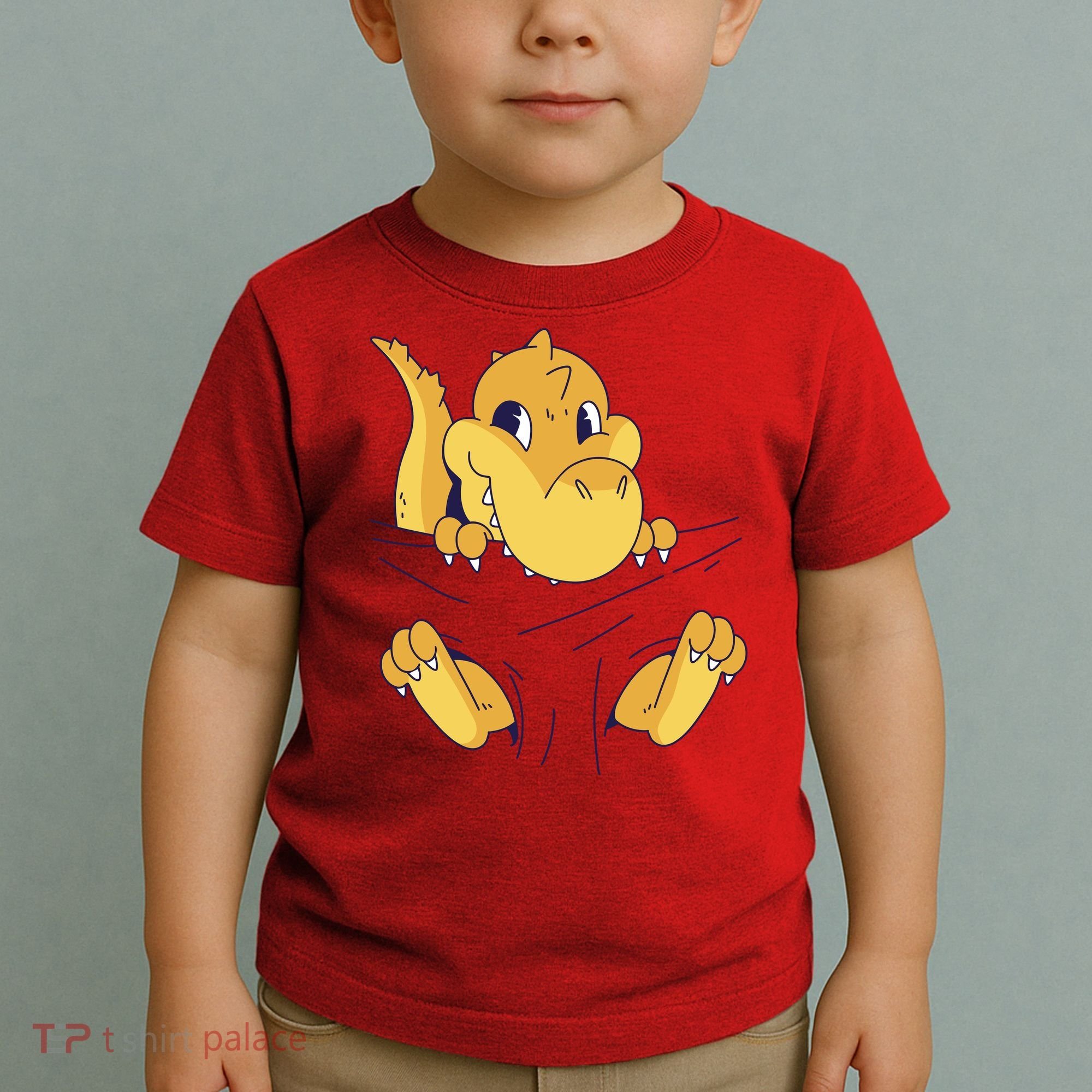 Carrying Baby T Rex Toddler T-Shirt