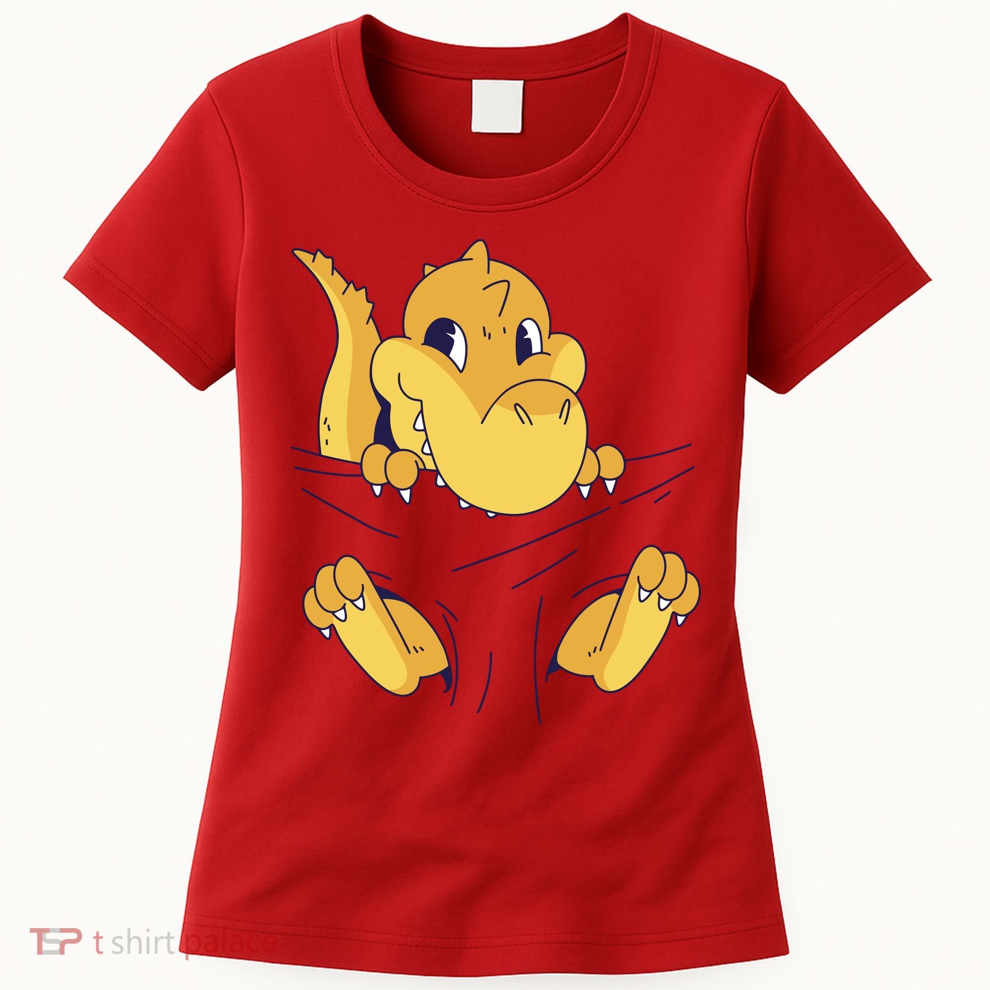 Carrying Baby T Rex Women's T-Shirt