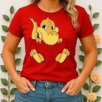 Carrying Baby T Rex Women's T-Shirt thumb 2