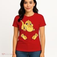 Carrying Baby T Rex Women's T-Shirt thumb 4