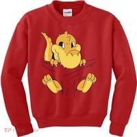 Carrying Baby T Rex Kids Sweatshirt thumb 0